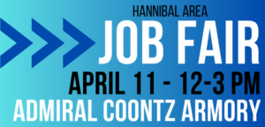 Hannibal Spring Job Fair logo